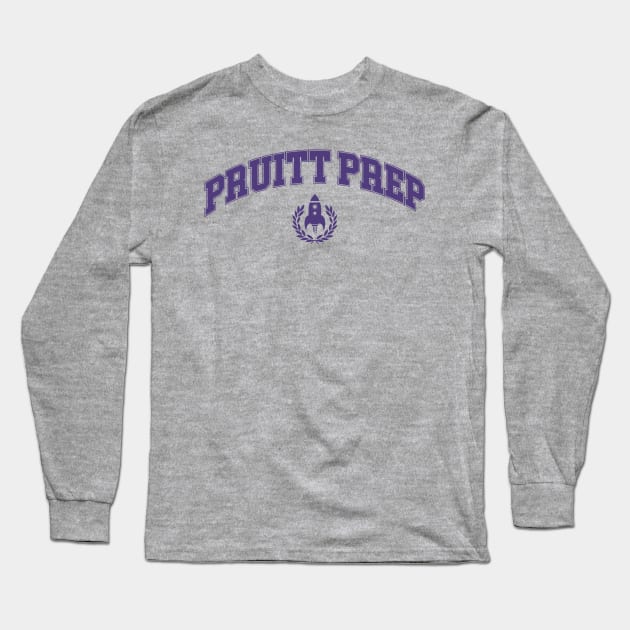 Pruitt Prep Long Sleeve T-Shirt by GZM Podcasts